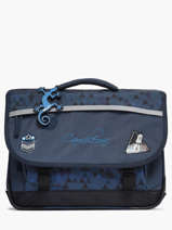 Boekentas 2 Compartimenten Cameleon Blauw actual PBBACA38