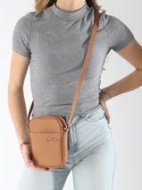 Cross Body Tas N City Leder Nathan baume Bruin n city 5-vue-porte