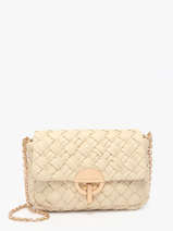 Cross Body Tas Moon Tress Leder Vanessa bruno Beige moon 38V40533
