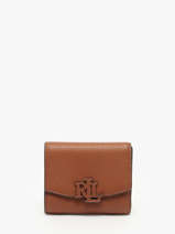 Portefeuille Leder Lauren ralph lauren Bruin cameryn 32966782