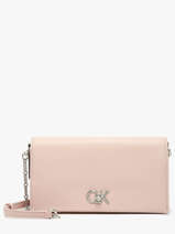 Cross Body Tas Ck Chain Gerecycleerd Polyester Calvin klein jeans Roze ck chain K612806