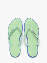 Teenslippers Havaianas Groen women 4149584F