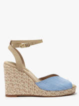 Sandalen Tommy hilfiger Blauw women 8588C30