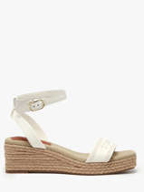 Sandalen Tommy hilfiger Wit women 8805YBL