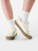 Sneakers Uit Leder Vans Beige unisex 9QCDBS-vue-porte