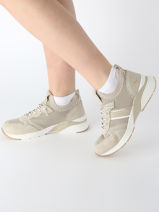 Sneakers Mustang Beige women 1358321-vue-porte