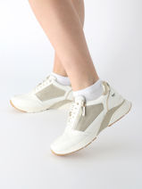 Sneakers Mustang Wit women 1358313-vue-porte