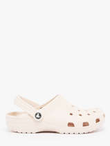 Slippers Classic Bone Crocs Beige women 10001