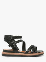 Sandalen Uit Leder Tamaris Zwart women 44
