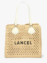 Schoudertas Cabas D'ete Lancel Beige cabas d'ete A13416