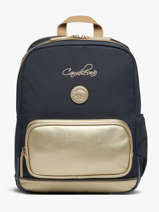 Rugzak 2 Compartimenten Cameleon Blauw vintage fantasy SO40