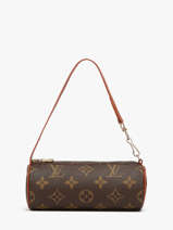 Preloved Mini Baby Papillon Tasje Louis vuitton Bruin second life 1306550