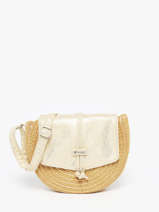 Cross Body Tas Dario Katoen Les tropeziennes Beige dario TZ03