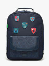 Rugzak 2 Compartimenten Tann's Blauw les fantaisies g 74143