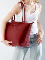 Longchamp Le pliage green Schoudertas Violet-vue-porte