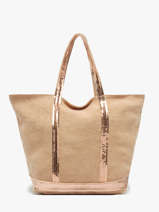 Handtas Cabas Lin Vanessa bruno Beige cabas lin 31V40378