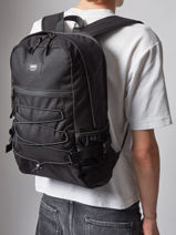 Rugzak 1 Compartiment Vans Zwart backpack VN00082F-vue-porte