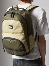Rugzak 1 Compartiment Quiksilver Geel youth access QYBP3733-vue-porte