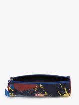 Pennenzak 1 Compartiment Fc barcelone Blauw barca 214F207P-vue-porte
