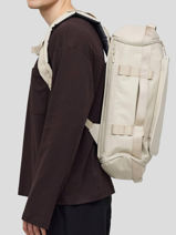Lisbon Duffle Small - Reistas Voor Cabine Rugzak  Kapten and son Beige backpack LISBONDU-vue-porte