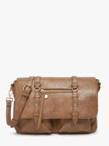 Cross Body Tas Bride Lulu castagnette Bruin bride ZAYANN