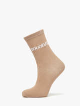 Sokken Pieces Beige socks women 17162499