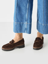 Mocassins Uit Leder Tamaris Zwart accessoires 43-vue-porte