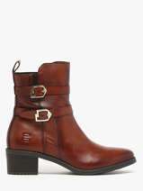 Enkellaarsjes Met Hak Uit Leder Tt. bagatt Bruin women 41006300