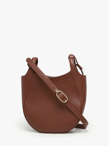 Longchamp Le foulonn Cross bodytas Bruin