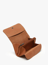 Portemonnee Leder Etrier Bruin oil EOIL650-vue-porte