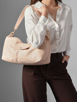 Longchamp Le pliage xtra bow Schoudertas Roze-vue-porte