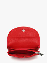 Portemonnee Ange Leder Arthur & aston Rood ange 992-vue-porte