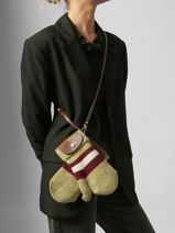 Longchamp Le pliage cocooning Cross bodytas Groen-vue-porte