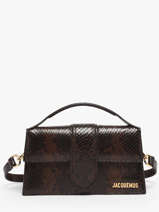 Preloved Grand Bambino Cross Body Tas Leder Jacquemus Bruin second life 1567339