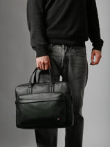 Documententas Tommy hilfiger Zwart th flag AM13989-vue-porte