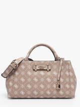 Handtas Carrie Logo Guess Beige carrie logo GP989806
