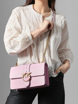 Cross Body Tas Love Bag Icon Pinko Roze love bag icon AF1-vue-porte