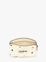 Portemonnee Pois Hindbag Beige pois PO-vue-porte