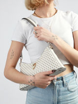 Schoudertas Patsie Guess Wit patsie ZE991918-vue-porte