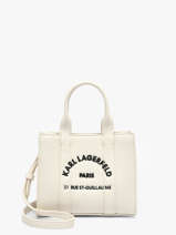 Xs Cross Body Tas Rsg Leder Karl lagerfeld Wit rsg B1W30042