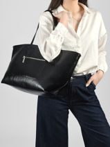 Schoudertas Lite Lacoste Zwart lite NF5248AX-vue-porte