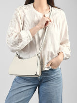 Cross Body Tas Th Modern Polyurethaan Tommy hilfiger Wit th modern AW18619-vue-porte