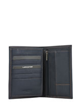 Portefeuille Leder Lancaster Blauw soft vintage homme 120-13-vue-porte