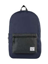 Rugzak 1 Compartiment + Pc 15'' Herschel Zwart classics 10005PBG