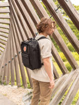 Rugzak Knken 1 Compartiment + Pc15" Fjallraven Zwart kanken 27172
