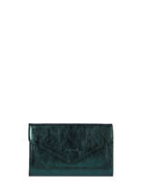 Portefeuille Etincelle Irise Leder Etrier Groen etincelle irisee EETI469