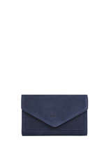 Portefeuille Etincelle Nubuck Leder Etrier Blauw etincelle nubuck EETN469