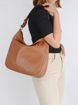 Schoudertas /cross Body Balade Leder Etrier Bruin balade EBAL16-vue-porte