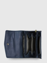 Portemonnee Leder Katana Blauw marina 753058-vue-porte