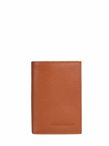 Longchamp Le foulonné Papierhouder Grijs